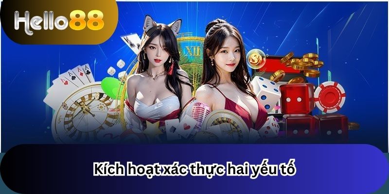 Đăng Nhập 2 Kích hoạt xác thực 2FA